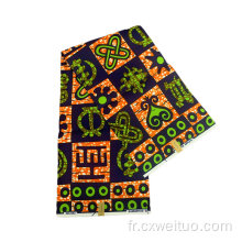 Tissus ankara à cire en polyester pour les femmes